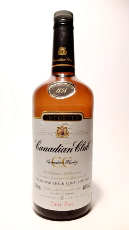 Canadian Club 6YO Blended Canadian Whisky - 1990s